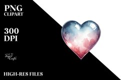 Simple Washed Heart of , High-Res PNG Product Image 2
