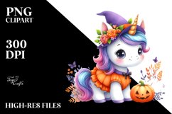 Cute Baby Unicorn Dressed for Halloween Product Image 3