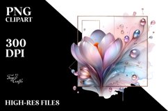 Shiny Metallic Crocus, Transparent PNG Product Image 3