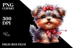 Whimsical Yorkipoo PNG Product Image 2