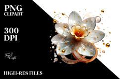 Glossy Daffodil PNG Product Image 2