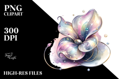 Shiny Sweet Pea Flower PNG Product Image 2
