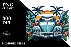 Tropical Beetle Car, 20 oz Tumbler PNG Product Image 2