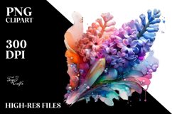 Glossy Hyacinth, Summer PNG Product Image 1
