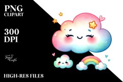 Cute Cloud PNG Product Image 2
