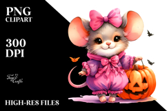 Cute Halloween Mouse, 20 oz Tumbler Product Image 2
