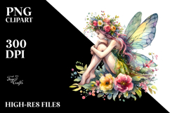 Vibrant Fairy PNG Product Image 2