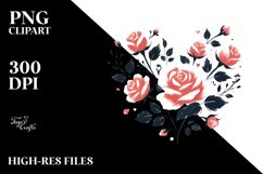 Rose Heart PNG Product Image 2