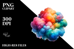 Colorful Cloud Baby Unicorn Diving Product Image 2