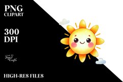 Colorful Cute Sun PNG Product Image 2
