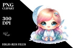 Colorful Small Baby Moon Product Image 3