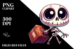 Goofy Skeletton with Anime Sparkling Eyes Product Image 2