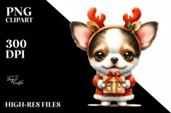 Expressive Baby Chihuahua PNG Product Image 1