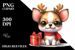 Expressive Baby Chihuahua PNG Product Image 1