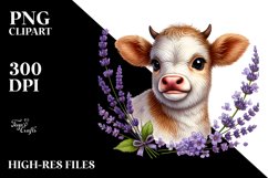 Smiling Highland Cow PNG Product Image 2