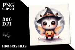 Cute Baby Butterfly Halloween PNG Product Image 3