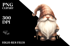 Vintage Gnome PNG Product Image 2