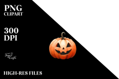 Funny Jack-o-Lantern, Whimsical PNG Product Image 2