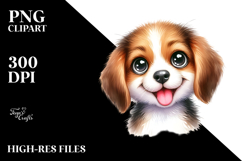 Adorable Beagle, PNG Product Image 2