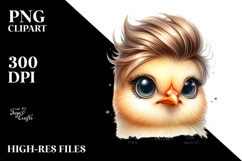 Cute Baby Chicken PNG Product Image 2