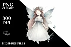 Whimsical Fairy Artwork, High-Res PNG Product Image 3