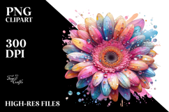 Pastel Gerbera, Transparent PNG Product Image 2
