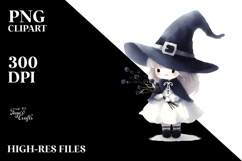 Simple Halloween Witch, Transparent PNG Product Image 2