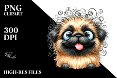 Happy Pug, Transparent PNG Product Image 2