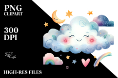 Whimsical Cloud PNG Product Image 2