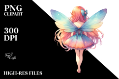 Vibrant Fairy Illustration, Transparent PNG Product Image 2