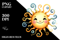 Whimsical Sun PNG Product Image 2