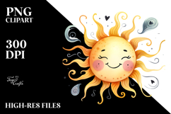 Whimsical Sun PNG Product Image 2