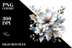 Abstract Magnolia PNG Product Image 2