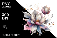 Abstract Magnolia PNG Product Image 2