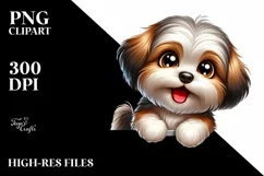 Watercolor Funny Baby Havanese Cartoon Product Image 3