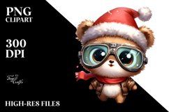 Cute Baby Bear, Enthusiastic PNG Product Image 1
