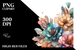 Small Stained Peony PNG Product Image 2