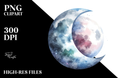 Simple Half Moon PNG Product Image 2