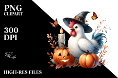 Simple Watercolor Chicken PNG Product Image 2