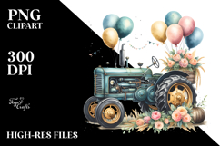 Sublimation Sticker Flower Clipart Product Image 2