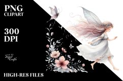Abstract Watercolor Fairy PNG Product Image 2