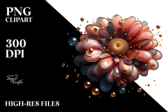Abstract Gerbera, Transparent PNG Product Image 2