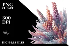 Glossy Heather Illustration, Transparent PNG Product Image 2
