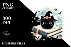 Book of Spells, Glitter PNG Product Image 3