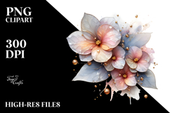 Glossy Impatiens in Material, PNG Product Image 2