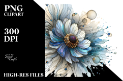 Colorful Anemone Stained , PNG Product Image 2