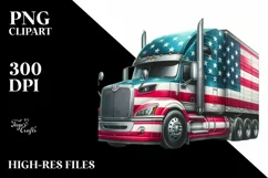 Abstract Truck Summer Sticker Sublimation Clipart Product Image 1