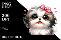 Happy Shih Tzu, Transparent PNG Product Image 2