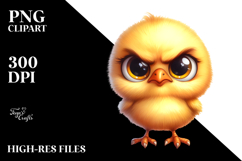 Cheerful Baby Chick Art Product Image 2