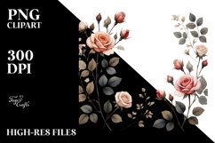 Rose Watercolor PNG Product Image 2